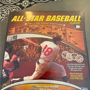Exciting Red and White Baseball Board Game